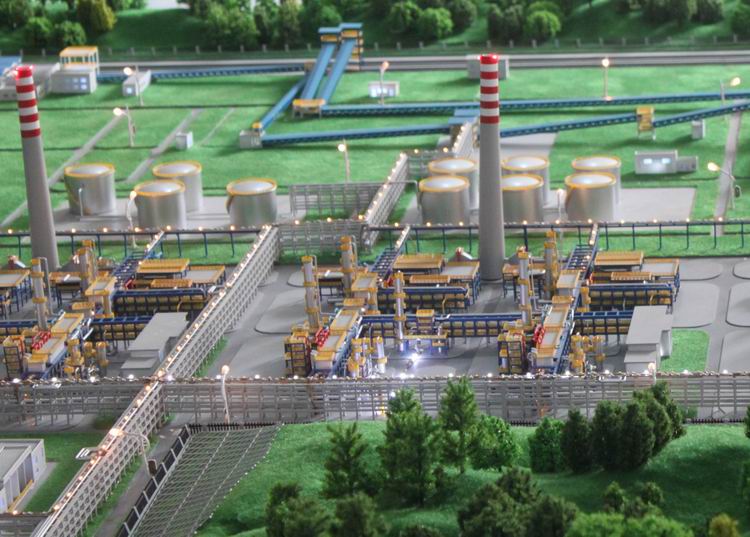 靖江市石化区模型