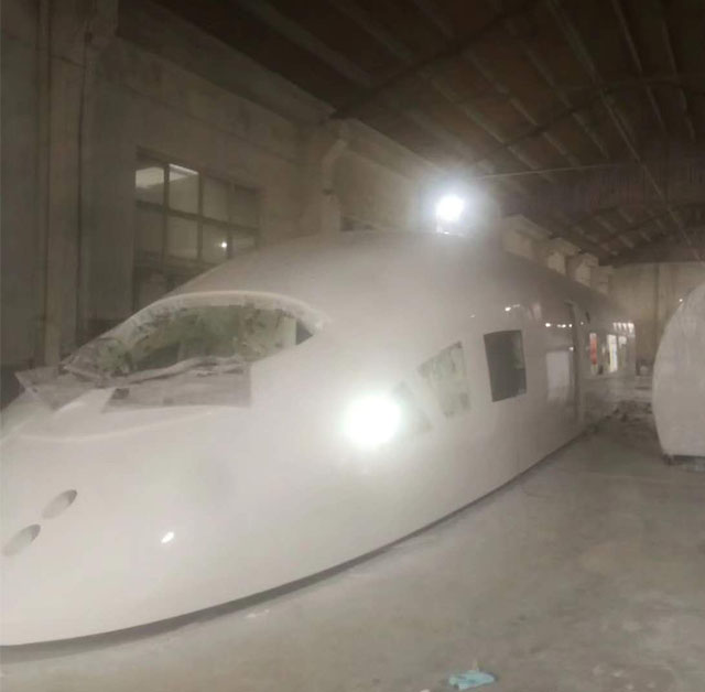 靖江市高铁模型